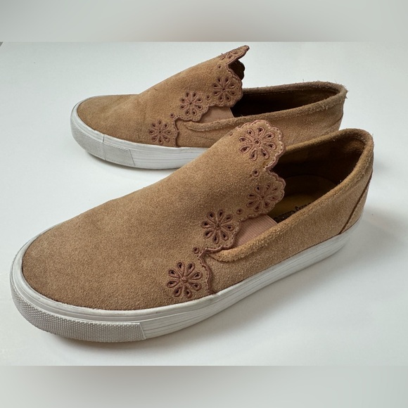 See by Chloe Tan Suede Shoes slip-on loafers EU 40 / US 9.5 - Picture 6 of 9
